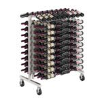 Island Display Rack | Modern retail floor wine rack