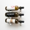 W Series 1' (3 botellas) en acabado Brushed Nickel