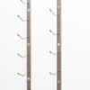 Wall Series 21 Metal Wine Rack in Brushed Nickel Finish