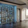 Wine wall featuring W Series Perch and W Series wine racks