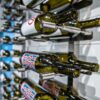 Soportes para botellas de Vino en aluminio acabado