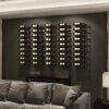 Vino Pins Flex Wall Mounted Wine Rack System