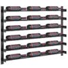 Evolution Wine Wall wall mounted metal wine rack system