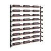 Evolution Wine Wall wall mounted metal wine rack system