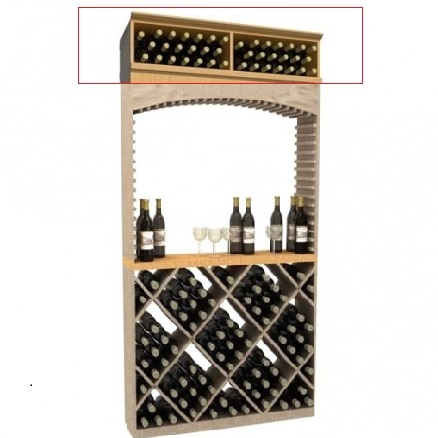 Cubículo para botellas de vino