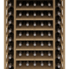 Estantes de madera extraíbles para botellas
