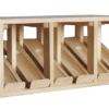 Expositor de vino en madera