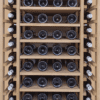 Estantes extraíbles para botellas