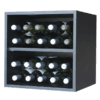 Cubo Serie Merlot con 1 estante 610012 - Imagen 3