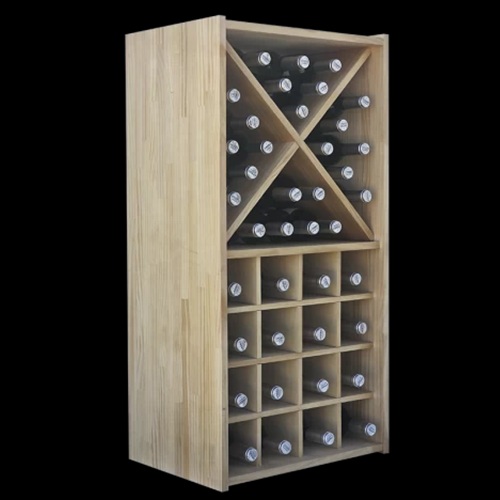 Monastrell botellero de madera para 40 botellas modelo 352016 - Imagen 5