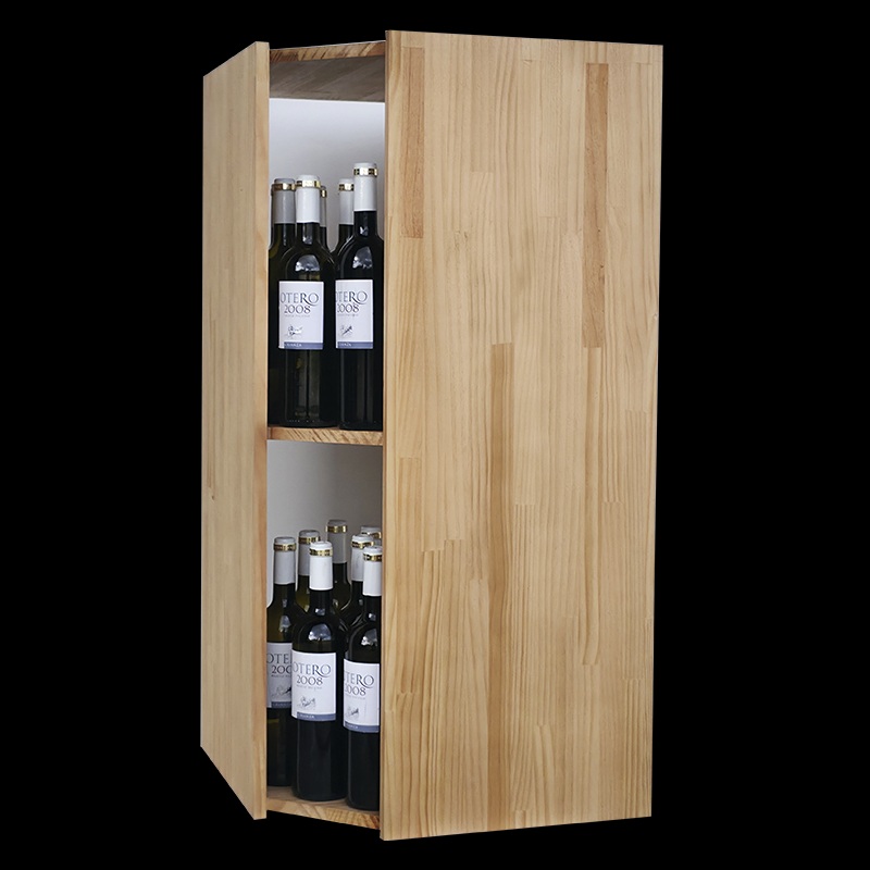 botellero esquinero madera 40 botellas