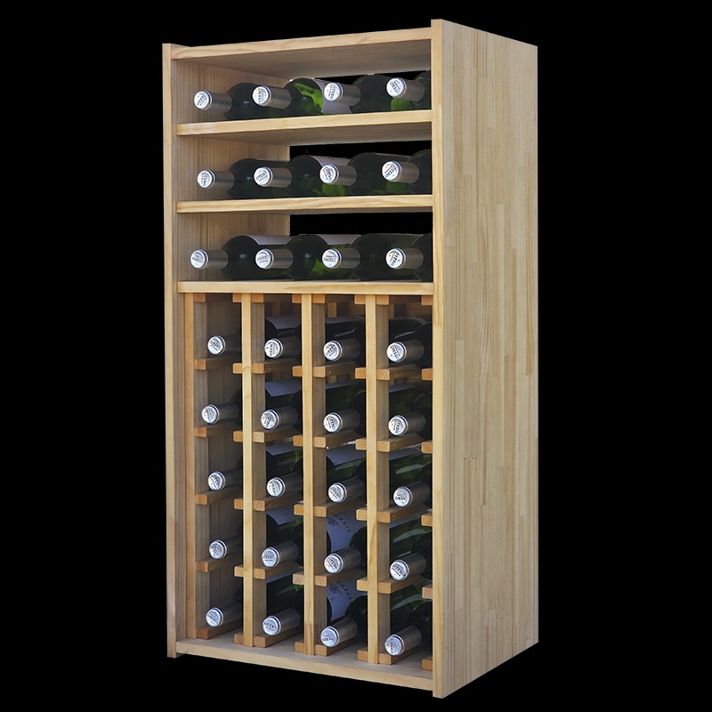 botellero modular madera 36 botellas
