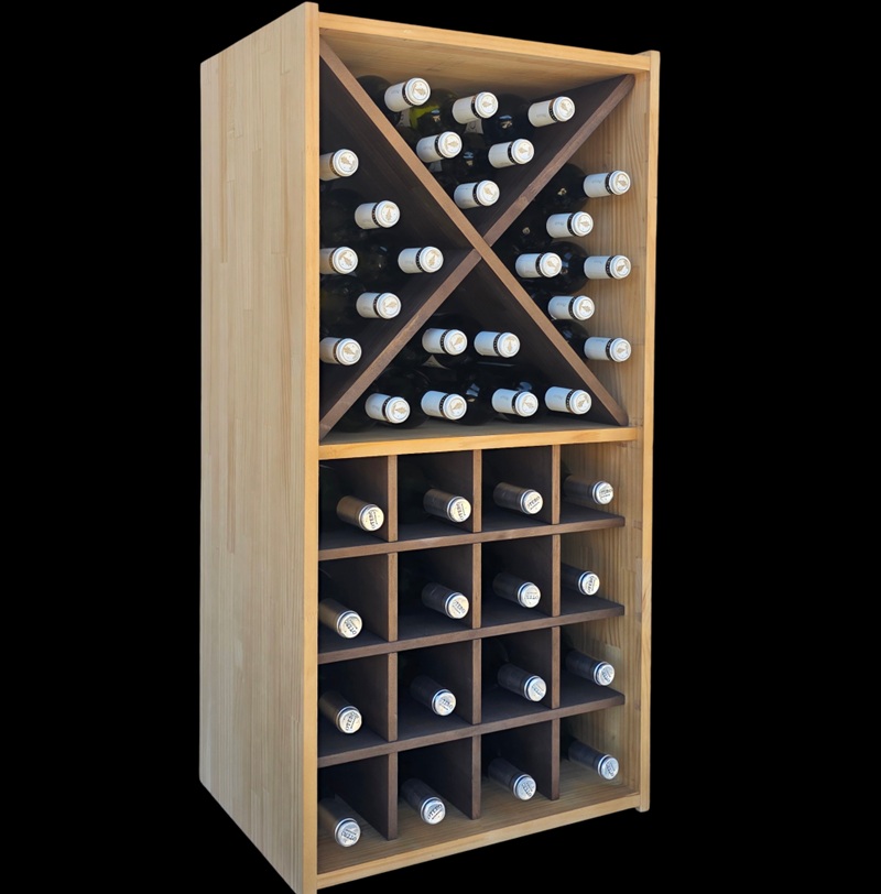 Monastrell botellero de madera para 40 botellas modelo 352016 - Imagen 8