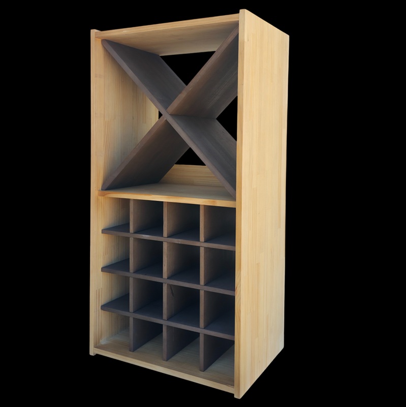 Monastrell botellero de madera para 40 botellas modelo 352016 - Imagen 7