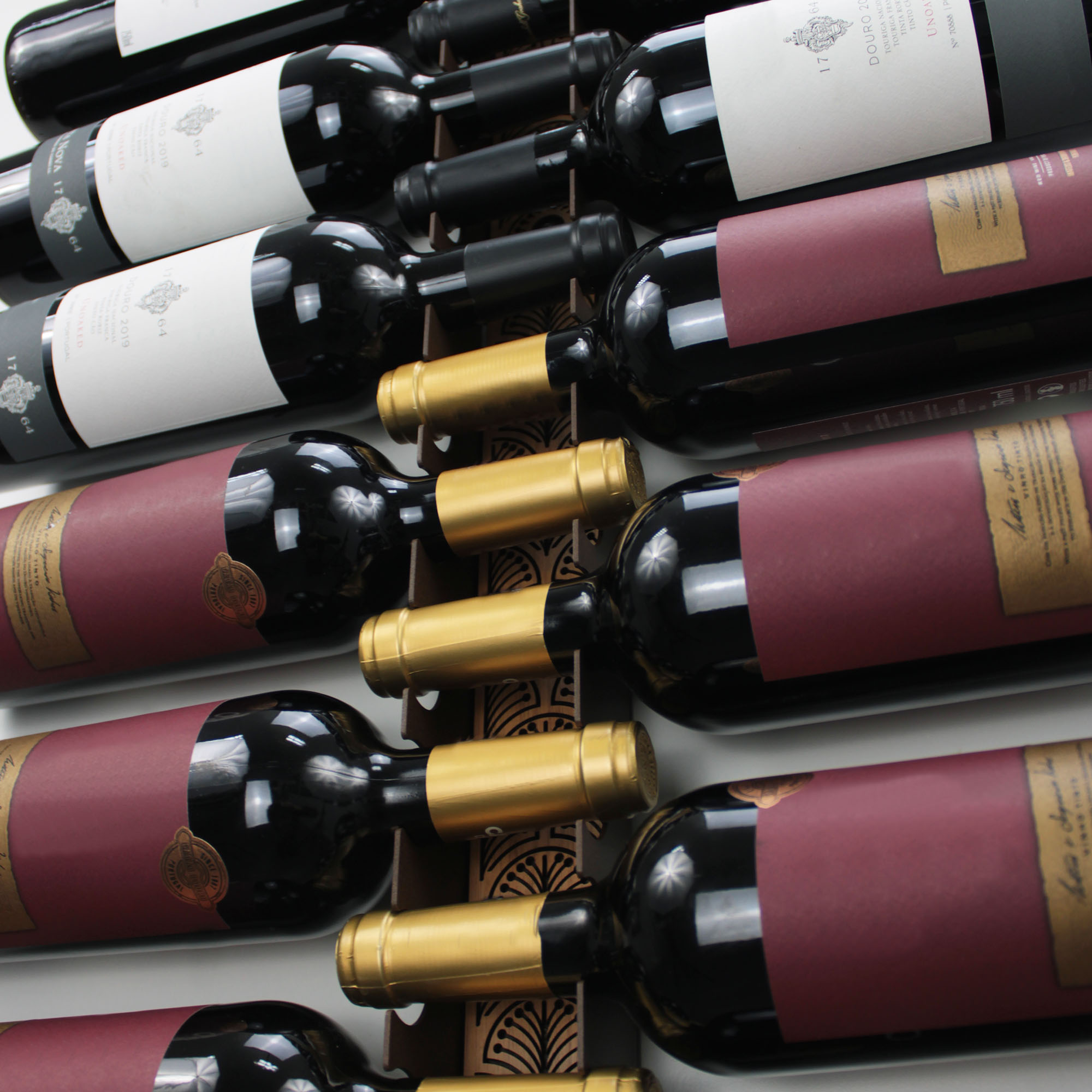 Botellero de pared 6 botellas | Trincadeira VinoGuard - Imagen 3